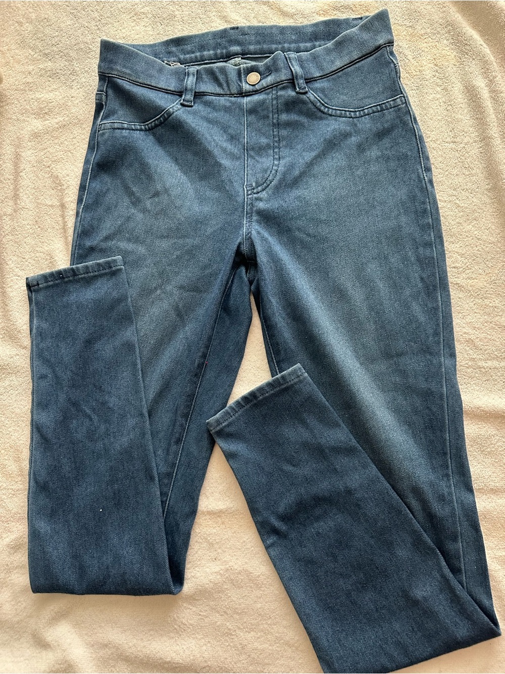 Women’s Uniqlo Dark Wash Ultra Stretch Denim Legging Pants M